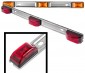 SSMBPC series 3 Lamp Truck/Trailer ID Light Bar: Available In Red & Amber