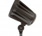 30 Watt Knuckle-Mount LED Flood Light - Bullet Style: Profile View