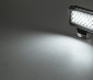 3.5" Rectangular 6 Watt LED Mini Auxiliary Flood Light: On Showing Beam Pattern. 