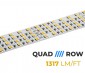 5m White LED Strip Light - Highlight Series LED Tape Light -  High-CRI Quad Row - 24V - IP20 - 1,317 lm/ft