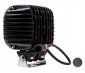 Square 40W Heavy Duty High Powered LED Work Light: Back View with Size Comparison 