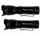 6092 REDLINE OC Optimized Clarity Tactical Flashlight with Strobe Mode: Profile View
