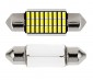 6418 LED CAN Bus Bulb - 27 SMD LED Festoon - 36mm: Front View