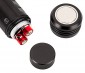 LED Flashlight/Work Light - NEBO SLYDE+ - 300 Lumens: Unscrew Base to Access Included Batteries