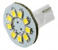 921 LED Landscape Light Bulb - 9 SMD LED Disc - Miniature Wedge Retrofit - 130 Lumens