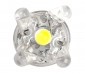 194 LED Bulb - 5 LED - Miniature Wedge Retrofit: View of LEDS top Down