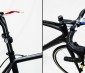 SG-F02-BLK - 2 LED Silicone Bicycle Light installed on seat post and handlebars of bicycle