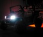 Wired 12VDC LED used in Head Lights and Tail Light of this Power Wheels 