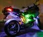  AM series Miniature Accent Lights on Motorcycle