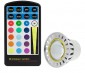 G-LUX Series RGB Remote with MR16-RGB3W-60 (sold separately) 