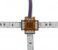 NFLS-4CPT3 Flexible Light Strip 3-Way Pigtail Connector: Used with NFLS-RGB