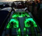Green LED lights and strips illuminate and accent all of this customer's boat. Your boat is looking Super Bright, Mark! Thanks for sharing