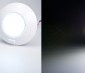Round Dome Light Fixture with 3 Postion Switch