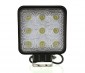 Square 27W Heavy Duty High Powered LED Work Light
