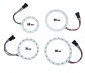LED Angel Eye Headlight Accent Light Kits: All Sizes For Comparison 