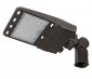 185W LED Parking Lot Area Light With Knuckle Slipfitter Mount - 26,000 Lumens - 750W MH Equivalent - 5000K