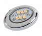 AM series Miniature Oval Accent Light - Chrome