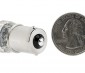 15-LED BA15S Bulb: Back View With Size Comparison 