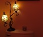 Candelabra LED Bulb, 21 High Power LEDs: Shown Installed In Bathroom Lamp Om Warm White. 