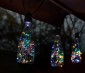 LED Bottle Light Bulbs w/ Integrated LED Fairy Lights - 50 Lumens - RGB Colorway Shown On String Light