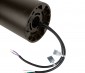 18 AWG wire - purple/grey wires are for 0-10 V dimming, black/white/green are for 120-277 VAC input
