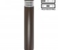 Flat Top LED Bollard with Louvers - Selectable Wattage and CCT - Bronze Finish - 12W / 16W / 22W - 3000K / 4000K / 5000K