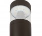 Cone diffuser distributes smooth, glare free light. Integrated LEDs eliminate maintenance of changing bulbs and ballasts.