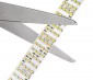 Bright LED Strip Lights - 16.4ft (5m) Quad Row LED Tape Light with 132 SMDs/ft. - High CRI - 1 Chip S: Cut Strips Along Solder Point Lines
