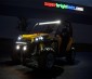 40" Off Road LED Light Bar - 120W - 15,000 Lumens: 40" Lightbar Shown On Top Of Can-am