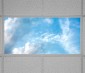 Tunable White LED Skylight w/ Summer Skylens® Diffuser - 2x4 Dimmable LED Panel Light - Drop Ceiling
