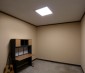 Dimmable 40W LED Panel Light Fixture - 2ft x 2ft: Shown Installed With Flush Mount Kit. 