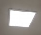 Dimmable 40W LED Panel Light Fixture - 2ft x 2ft: Shown Installed With Flush Mount Kit. 