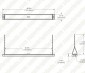 40W LED Wraparound Fixture - 4’ Long - 4000 Lumens - 4000K/5000K