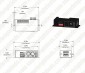 DMX-4CH-5A 5 Amp 4 Channel LED DMX Controller/Decoder