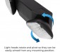 Dual-Head LED Emergency Light w/ Battery Backup - Adjustable Light Heads