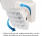 Both lamp heads have a full range of motion, allowing for precise and full light coverage