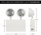 Dual-Head NYC Emergency Light w/ Battery Backup - Adjustable Light Heads