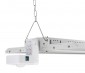 Snaps-on the fixture knockout to extend the motion sensor’s line of sight.