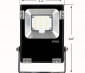 10W Smart LED Flood Light Fixture - MiLight / MiBoxer RGB+Tunable White - 12V - Up To 1,000 Lumens