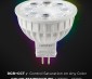 MR16 MiLight RGB+Tunable White LED Bulb - 4-Watt (35-Watt Equivalent) - 280 Lumens - RF Remote Optional