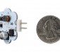 G4 LED Bulb - 35 Watt Equivalent - Bi-Pin LED Disc - 340 Lumens: Back View Quarter Size Comparison