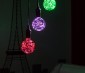 G30/G95 LED Fairy Light Bulbs - 48 Lumens - Accent Lighting in Room Shown in Red, Purple and Green