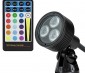 6W Color Changing RGB LED Landscape Spotlight w/ Remote