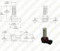 H11 LED Bulb - 28 SMD LED Daytime Running Light - LED Tower