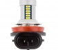 Can Bus H11 LED Bulb - 30 SMD LED Daytime Running Light - LED Tower: Profile View Showing Plug