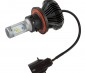 Motorcycle LED Headlight Conversion Kit - H13 LED Fanless Headlight Conversion Kit with Compact Heat Sink