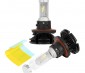 LED Headlight Kit - H13 LED Fanless Headlight Conversion Kit with Adjustable Color Temperature and Compact Heat Sink