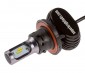 Motorcycle H13 LED Fanless Headlight Conversion Bulb with Internal Driver - 2,000 Lumens