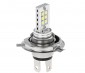 H4 LED Bulb - 12 SMD LED Daytime Running Light: Side View