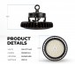 200W UFO LED High Bay Light With Reflector - 28,000 Lumens - 750W MH Equivalent - 5000K